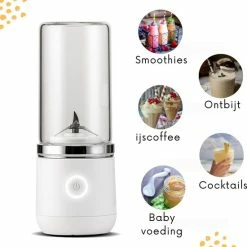 Blend In - Blender To Go - Smoothie Maker - Oplaadbare Mini Blender - Smoothies & Shakes - Draadloos & Draagbaar - Fruit Mixer - USB Oplaadbaar - 350ML - Roze 27 Blend In - Blender To Go - Smoothie Maker - Oplaadbare Mini Blender - Smoothies & Shakes - Draadloos & Draagbaar - Fruit Mixer - USB Oplaadbaar - 350ML - Roze -WMF Shop 550x580 2