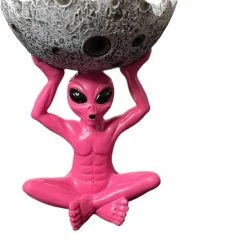 Spaceterdam Rokende Alien Asbak - Asbak Voor Buiten En Binnen - UNIQUE ASBAK - Wiet Thema - Cannabis Thema