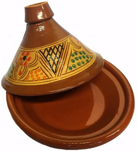 Marocstore.nl Marokkaanse Familie Tajine - Ø 33 Cm 5 Marocstore.nl Marokkaanse Familie Tajine - Ø 33 Cm - Afbeelding 3