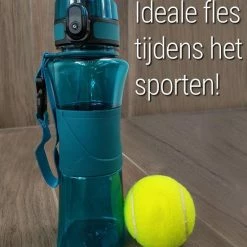 Drinkfles Herbruikbare Waterfles | 500 Ml Lichtblauw | Vaatwasserbestendig Drinkbus Bidon | King Mungo KMDF006 -WMF Shop 550x606