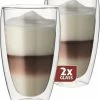Maxxo Latteglazen - Dubbelwandig - 380ml - 2 Stuks -WMF Shop 550x620