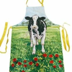 Wiebe Van Der Zee Schort Met Koe Koeien - 70 X 100 Cm