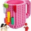 Merkloos Build On Brick Mug - Roze - 350 Ml - Bouw Je Eigen Mok Met Bouwsteentjes - BPA Vrije Drinkbeker Cadeau Voor Kinderen Of Volwassenen - Koffie Thee Limonade Of Andere Dranken - Pennenbeker - Creatief Accessoire Voor Op Bureau -HnD 2 Merkloos Build On Brick Mug - Roze - 350 Ml - Bouw Je Eigen Mok Met Bouwsteentjes - BPA Vrije Drinkbeker Cadeau Voor Kinderen Of Volwassenen - Koffie Thee Limonade Of Andere Dranken - Pennenbeker - Creatief Accessoire Voor Op Bureau -HnD -WMF Shop 550x642 2