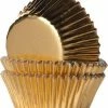 House Of Marie MINI Cupcake Vormpjes Folie Goud Pk/36 -WMF Shop 550x647 2
