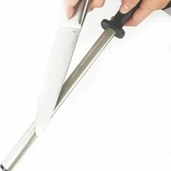 Merkloos Aanzetstaal - Diamant - 305 Mm - Ergonomisch Handvat - Super Slijpresultaat -WMF Shop 550x682 1