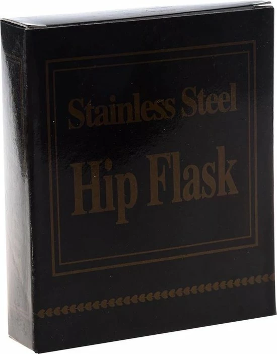 LOUZIR Premium RVS Heupfles Met Schroefdop - 200 Ml - 12x9cm 4 LOUZIR Premium RVS Heupfles Met Schroefdop - 200 Ml - 12x9cm - Afbeelding 2