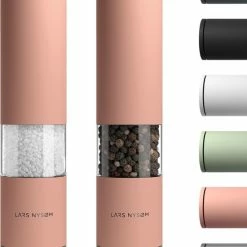 LARS NYSØM Zout- En Pepermolen Set 'Lagom' Nude