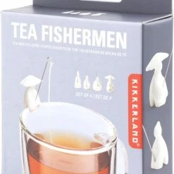 Kikkerland Theetip - Theezakje Houder - Fishermen Design -WMF Shop 550x719