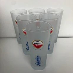 Amstel Radler Frosted Bierglas Bierglazen Doos 6x30cl Bier Glas Glazen