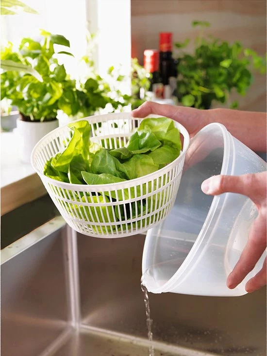 Excellent Houseware Slacentrifuge 5,0L - Sladroger - Ø25,5 Cm - Blauw 7 Excellent Houseware Slacentrifuge 5,0L - Sladroger - Ø25,5 Cm - Blauw - Afbeelding 5