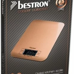 Bestron Digitaale Keukenweegschaal Met LCD-display, Voor Tot 5 Kg, Inclusief Batterijen, Kleur: Koper 13 Bestron Digitaale Keukenweegschaal Met LCD-display, Voor Tot 5 Kg, Inclusief Batterijen, Kleur: Koper -WMF Shop 550x763 1