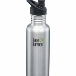 Klean Kanteen Classic Drinkfles Sportcap - Brushed Stainless - 800 Ml -WMF Shop 550x770