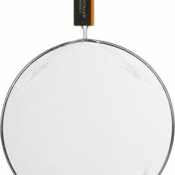 Secret De Gourmet Universele RVS Spatdeksel/afgietdeksel Voor Pannen Van 33 Cm - Koekenpan Deksels Tegen Het Spatten -WMF Shop 550x803