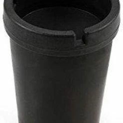 Merkloos Zwarte Bekerhouder Asbak Voor In De Auto - Sigaret Dovende Auto Asbak - Auto Accessoires