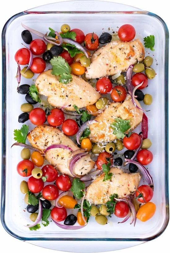 Pyrex Essentials Ovenschaal - 35 X 23 X 5 Cm - 2,6 L 5 Pyrex Essentials Ovenschaal - 35 X 23 X 5 Cm - 2,6 L - Afbeelding 3