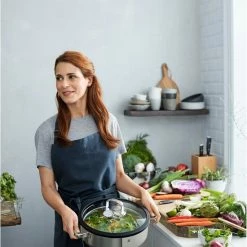 WMF Vitalis Stoom-en Braadpan - Ø 28 Cm - RVS -WMF Shop 550x821 3