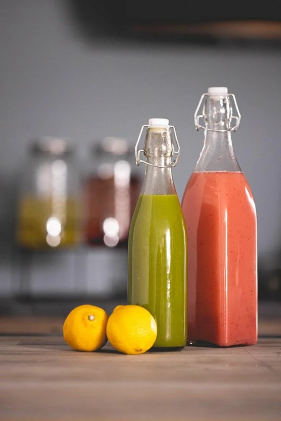 Sareva Beugelfles / Weckfles Rond - 500 Ml 4 Sareva Beugelfles / Weckfles Rond - 500 Ml - Afbeelding 2