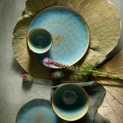 Palmer Bord Lotus 27.5 Cm Zwart Turquoise Stoneware 2 Stuk(s) -WMF Shop 550x825 11