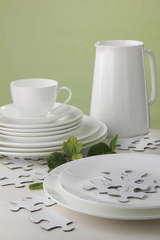 Maxwell & Williams Cashmere Dinerbord - Ø 27 Cm - Wit 7 Maxwell & Williams Cashmere Dinerbord - Ø 27 Cm - Wit - Afbeelding 5