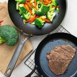 BK Black Steel Wokarang - Wokpan - Ø 30 Cm - Inductie 17 BK Black Steel Wokarang - Wokpan - Ø 30 Cm - Inductie -WMF Shop 550x825 5